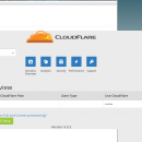 CloudFlare Dashboard