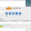 CloudFlare Dashboard