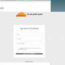 CloudFlare Signup