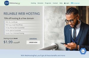 Webhostingpad Review | Shared Plan